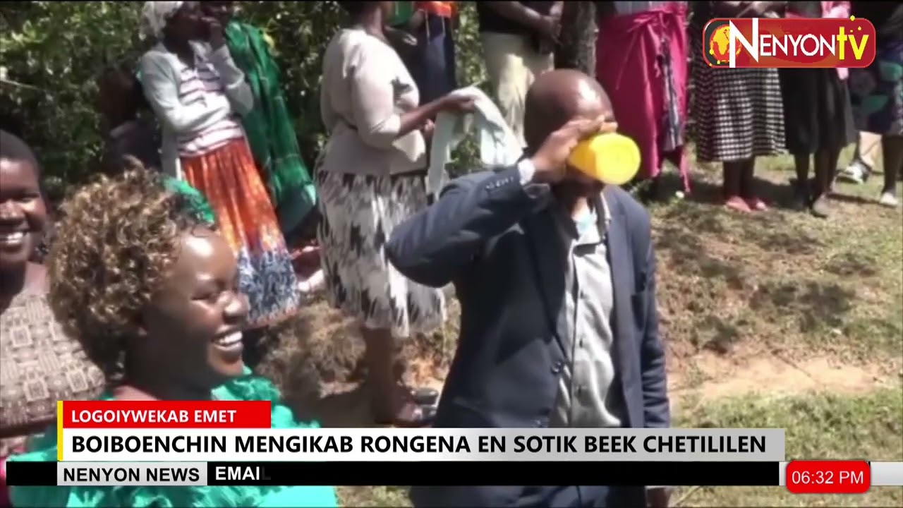 RESIDENTS OF RONGENA MANARET IN SOTIK HAIL LAUNCH OF CLEAN WATER PROJECT