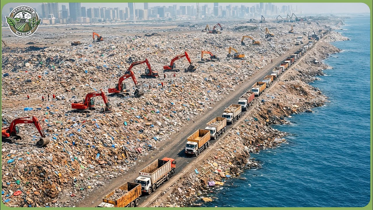 18 Billion Tons Recycled by Modern Agriculture Technology Fertilizer, Irrigation & Biochar