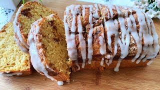 Easy Cake Recipe| Cinnamon Pumpkin Cake Recipe| Pumpkin Spice Cake| Cinnamon Pound Cake 🤩