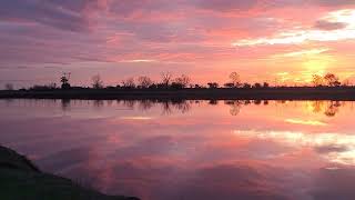 Atardecer en el Río Paranacito.