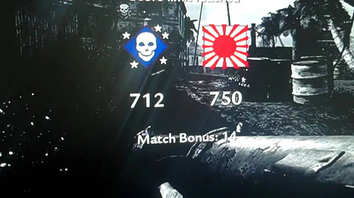 call of duty world at war xbox live team death match