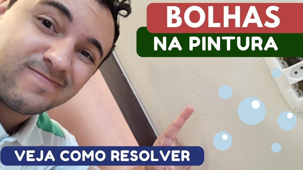 BOLHAS NA PINTURA COMO RESOLVER DEFINITIVAMENTE