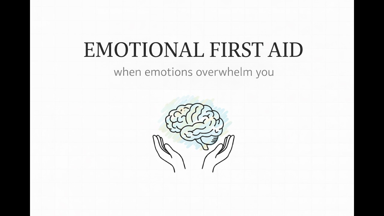 Emotional First Aid: 4 Steps to Respond Instead of React - YouTube