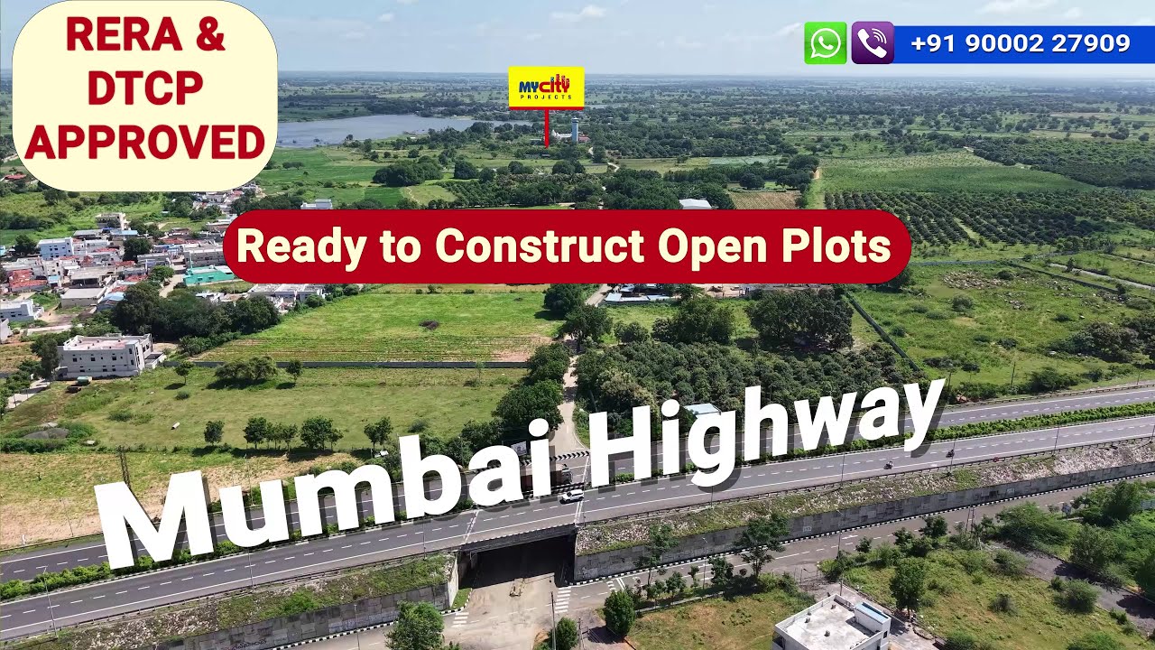 Luxury Villa Plots on Mumbai Highway | Alankritha Avenue | Sadasivpet Town NH-65