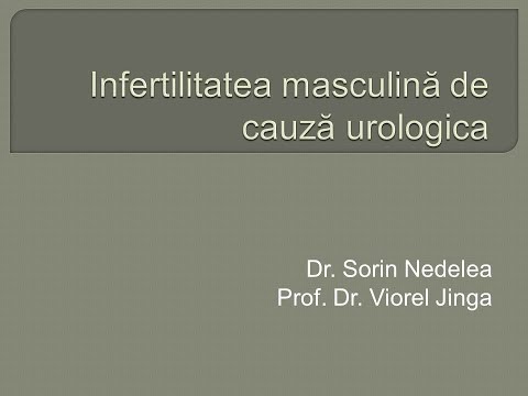 Dr. Sorin Nedelea - Infertilitatea masculină de cauză urologică