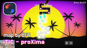 [ADOFAI custom][클리어 영상]proX҈ima(music by iTIC)(map by 바퀴)