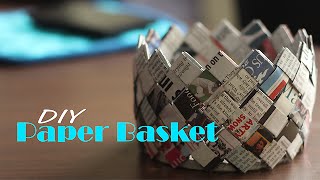 How to make Paper Basket |  Do It Yourself screenshot 5