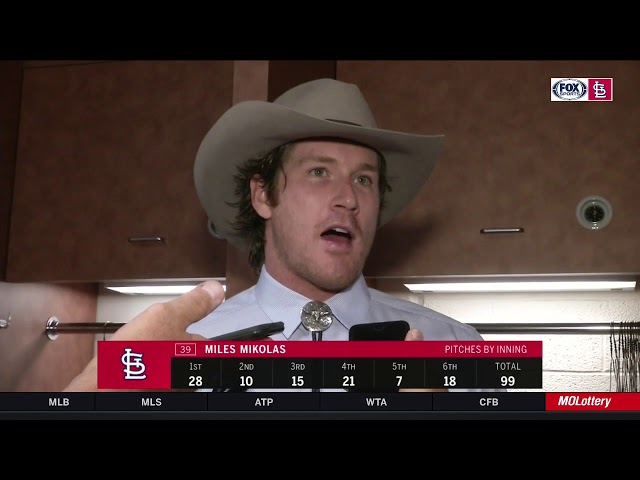 Miles Mikolas: 'I knew that in the desert they're wearing cowboy hats