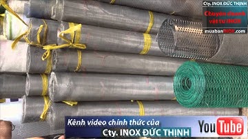 Lưới inox lọc bột, lưới inox lọc keo, lưới inox lọc nhựa