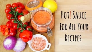 How To Make Hot Sauce From Fresh Scotch Bonnet Pepper Fresh Ginger Lemon Spicy Sauce Recipe