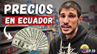 ⚠️ ARGENTINOS van al SUPERMERCADO en un PAÍS DOLARIZADO 💸 ASÍ son los PRECIOS en ECUADOR 😱 | E19T5