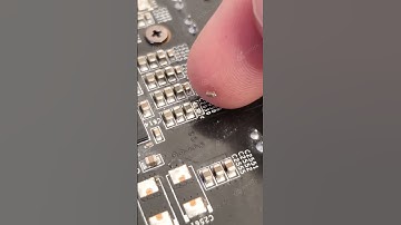 What Happens If You Remove a Capacitor from a GPU? #GPU #Shorts #CapacitorTest #TechExperiments