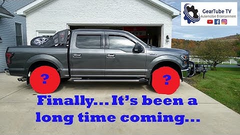 Custom Offsets Tire & Wheel Package for my F-150