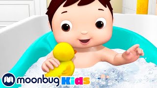 Bath Time | Educational LBB Songs | Learn with Little Baby Bum Nursery Rhymes - Moonbug Kids