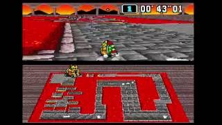 Super Mario Kart Snes - Bowser Castle 3 In 13717