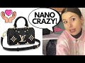 Louis Vuitton Nano Speedy Monogram Empreinte Multicolour GHW (New vers