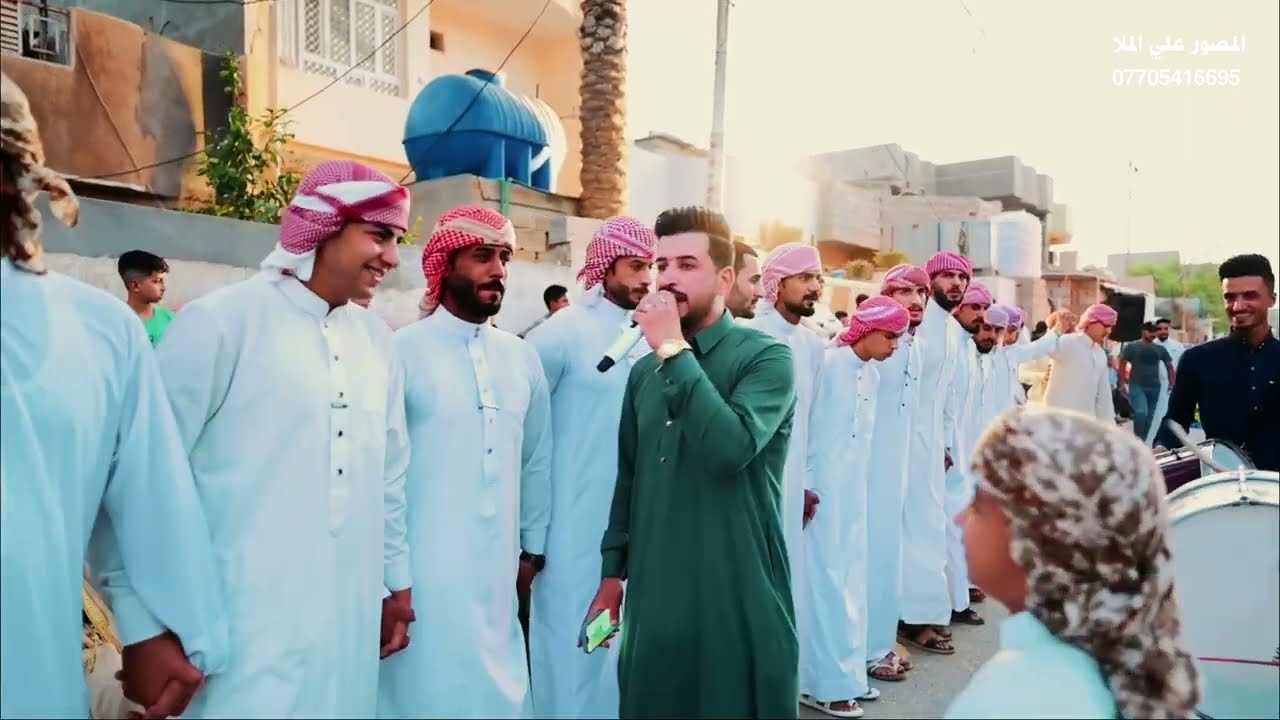 جوبي للفنان ليث الراشدي في حفل زفاف الأخ حيدر ألف مبروك التصوير والمونتاج علي الملا مع شباب المفرك