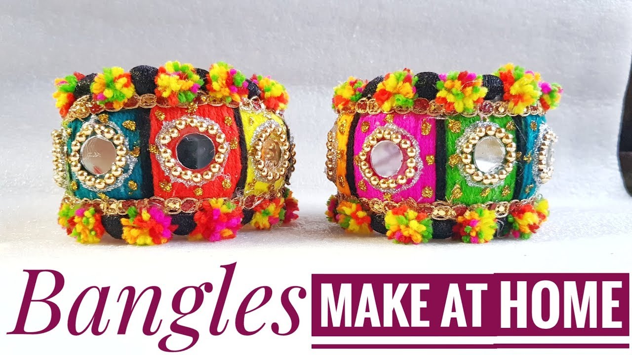 GIFT AND ART JEWELLERY Navratri Jewellery Bangle Diy Handmade 
