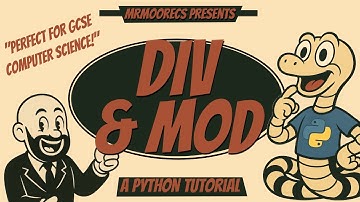 DIV & MOD -  Python Tutorial + Full Explanation