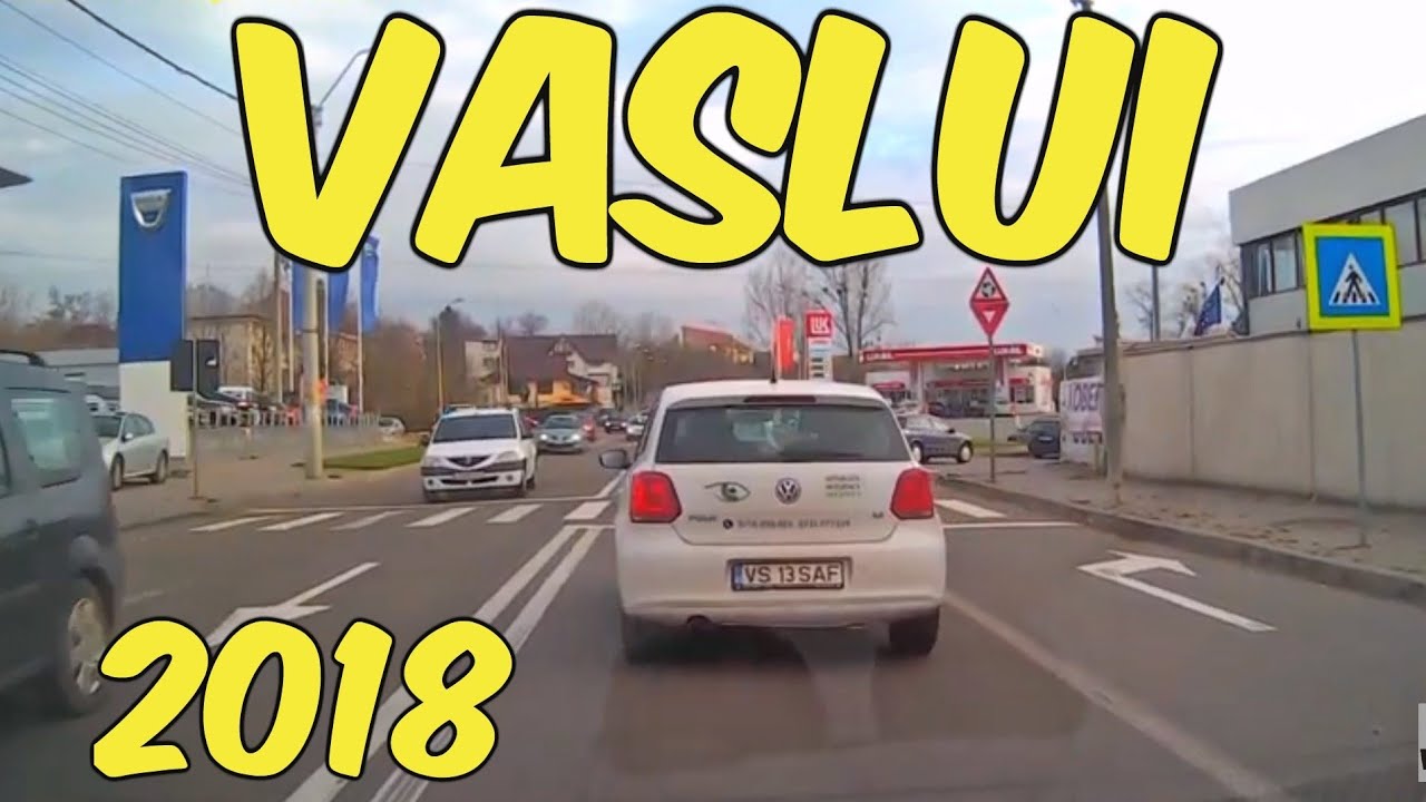 Orasul VASLUI traseu Calugareni Donici Piata centrala Nord