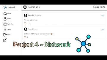 CS50 Web’s Project 4 - Network | Mini Twitter