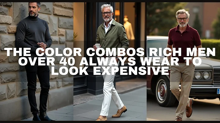 The Color Combos Rich Men Over 40 ALWAYS Wear To Look Expensive