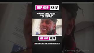 6ix9ine Challenges 42 Dugg On IG Live | #shorts