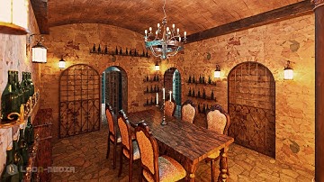 D5 Render | Medieval Style Animation of a Winery