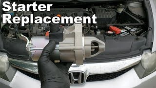 How to Replace A Starter On A Honda Civic 20062011