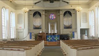 Historic Arlington church reopens after fire damages building nearly 3 years ago | NBC4 Washington