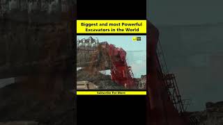 3 Biggest and most Powerful Excavators in the World #shorts