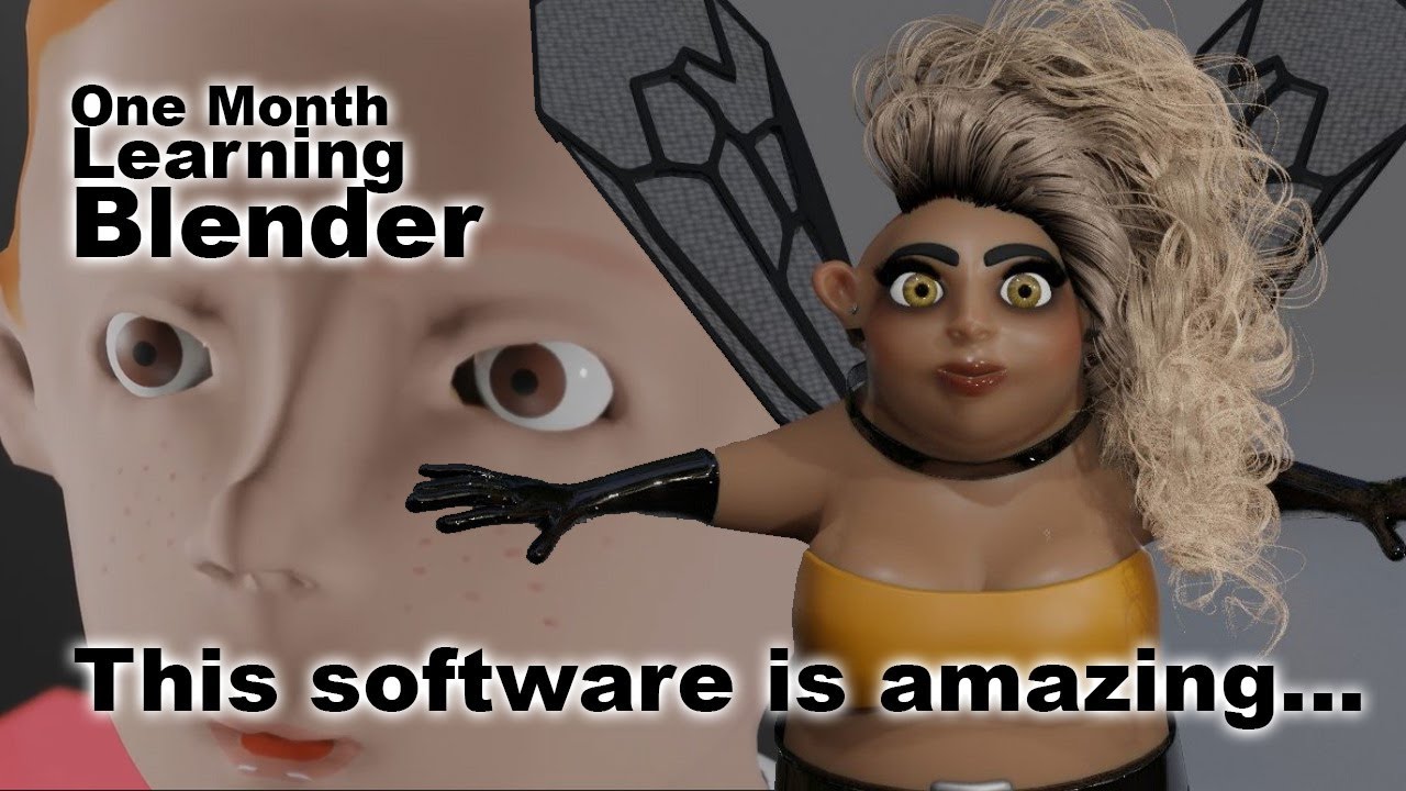 One Month learning Blender - YouTube
