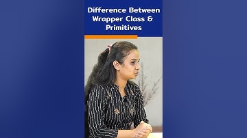 Java Interview Question | Difference Between Wrapper Class & Primitives | #shorts #kiransir #java