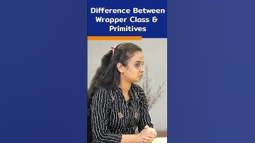 Java Interview Question | Difference Between Wrapper Class & Primitives | #shorts #kiransir #java