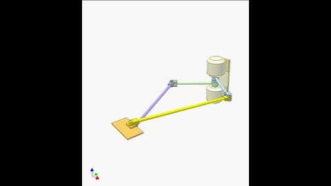 Planar manipulator 1480p | Mechanisms |Mechanical Engineering | Design Concepts |