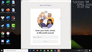 Hướng dẫn đăng nhập và đăng xuất Teams, cài đặt ngôn ngữ Tiếng Việt