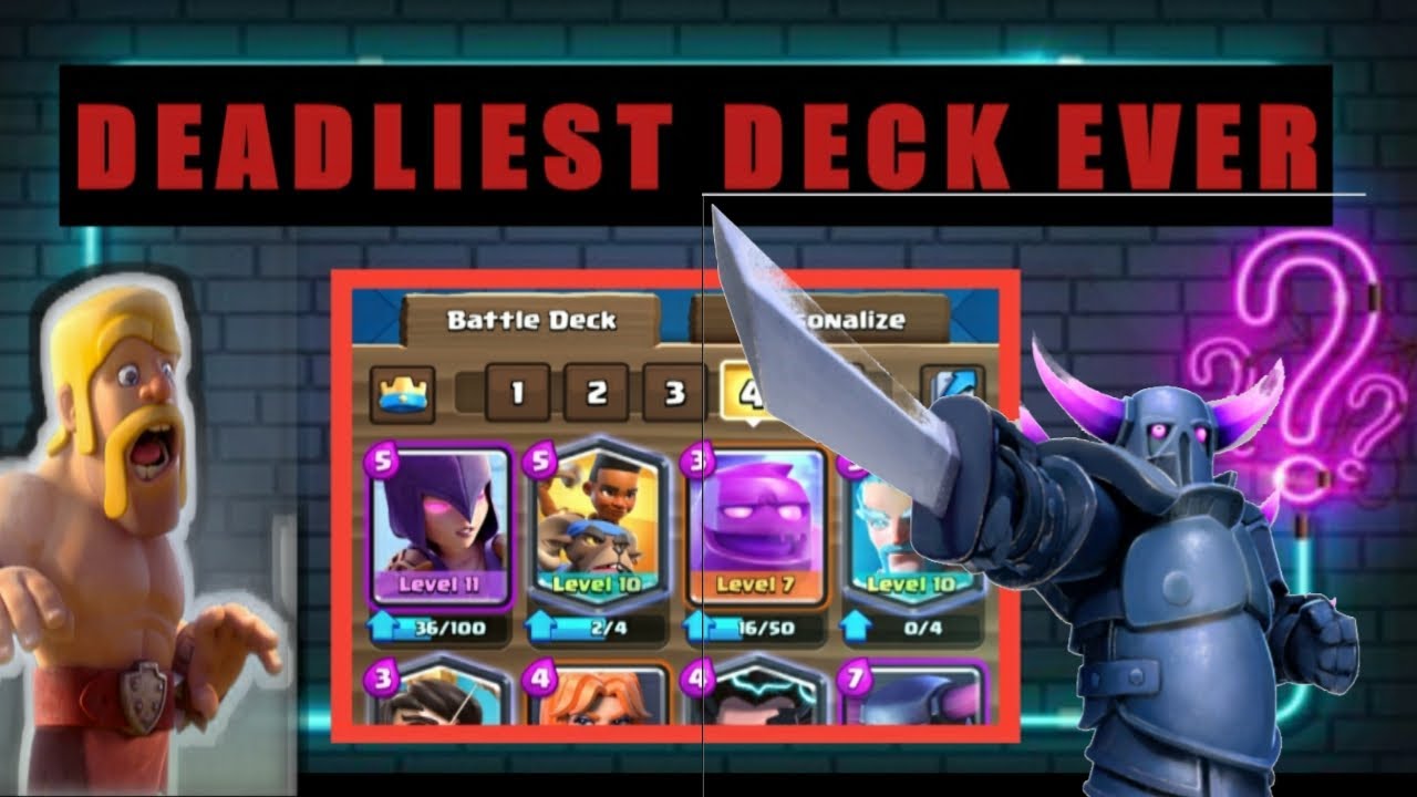 The best deck in the world?Deck for arena 8,9and10Fully explained