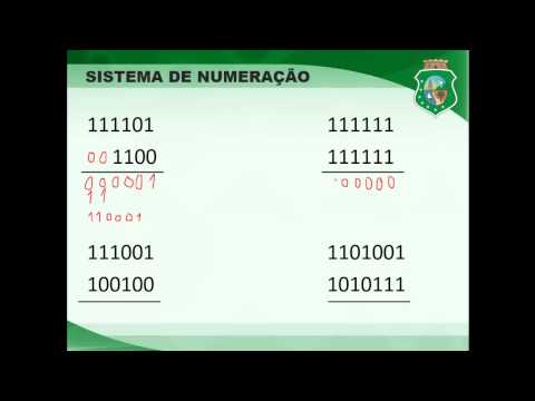 Aula 02 - Subtração no Sistema Binário