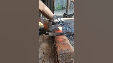 Recycling Broken Steel Into a Fresh New Peraak Full Craft #blacksmith #metalwork