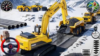 Loading Heavy Boxes Into Truck With Construction Loader | Real Construction Simulator Gameplay 😱 screenshot 2