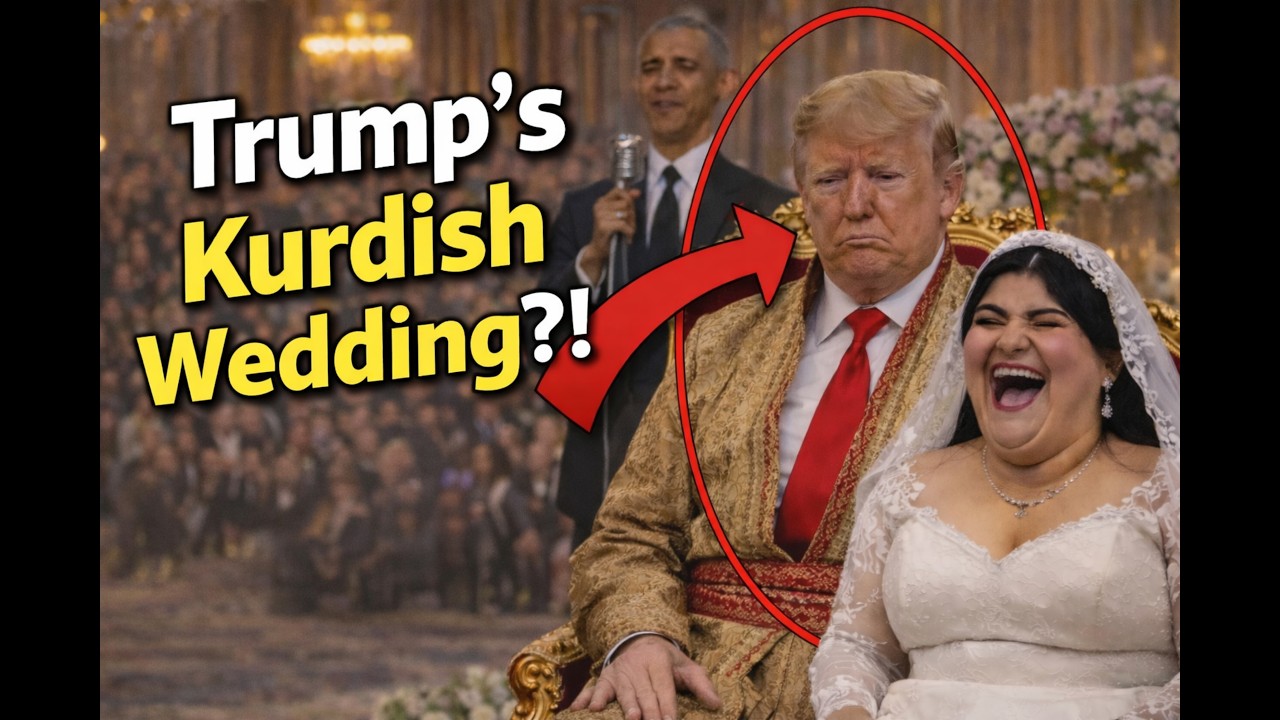 Trump's Legendary Wedding! 😂 زفة ترامب الأسطورية | Serê Zavê. #trump  #kurdishmusic
