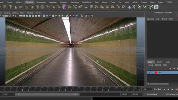 Simple Camera Projection in Maya