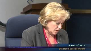 Details FCPS Regular School Board Meeting No. 17 News