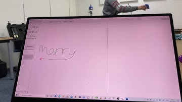 Writing in the air using VIPS indoor positioning system