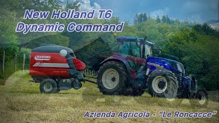 New Holland T6 180 cv Dynamic Command - Fienagione 2025 Azienda Agricola “Le Roncacce”!