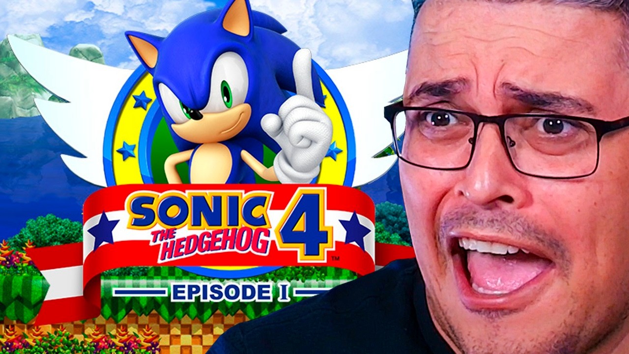 SONIC  4 (sim, eu vou jogar essa tranqueira)