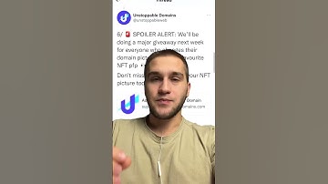 Unstoppable Domains giveaway