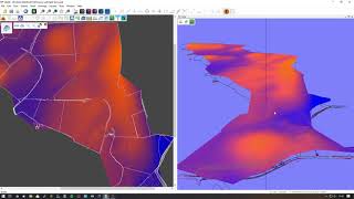 Site3D: 2D to 3D Survey Conversion with Split Level Texts