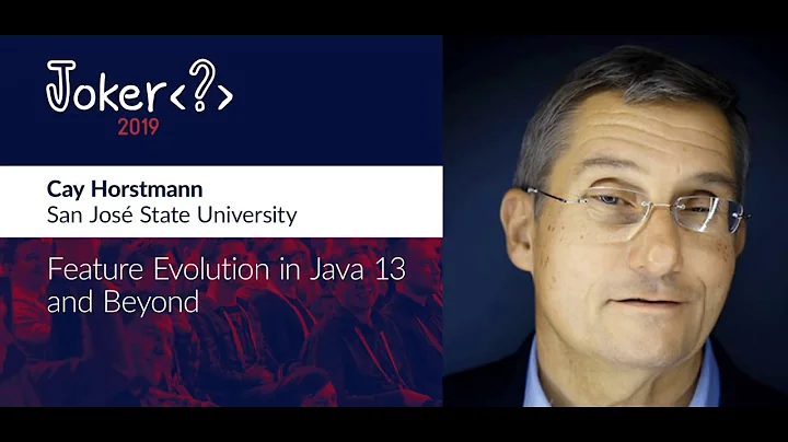 Cay Horstmann  Feature evolution in Java 13 and be...