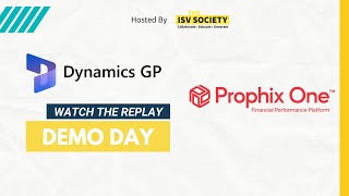 2025 May GP Demo Day - Prophix - Modern FP&A with Prophix One™ for Dynamics GP